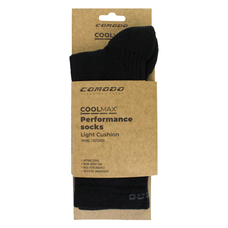 Mens Ladies Performance Coolmax Socks | Breathable Cushioned Walking Socks