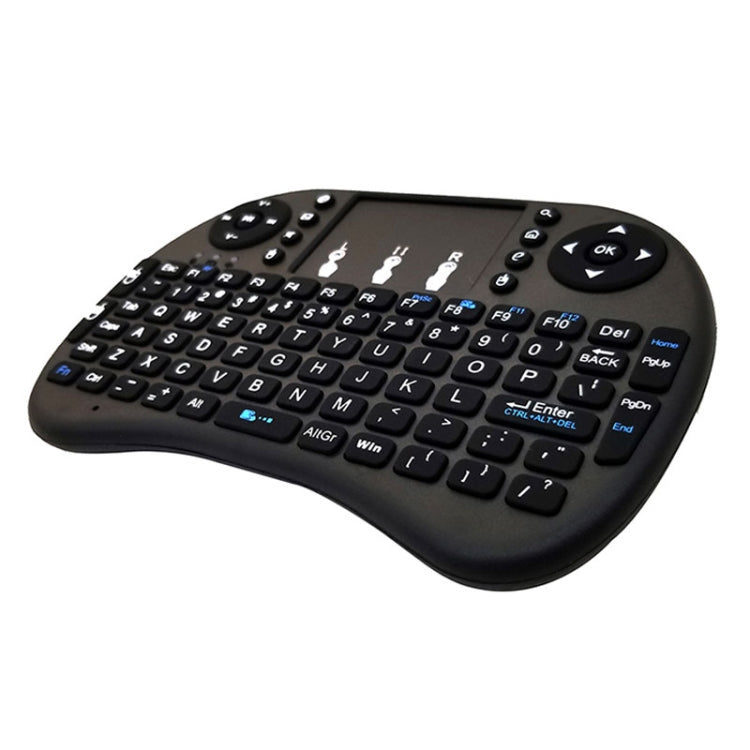 Support Language: Spanish i8 Air Mouse Wireless Keyboard with Touchpad for Android TV Box & Smart TV & PC Tablet & Xbox360 & PS3 & HTPC/IPTV, Spanish