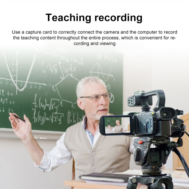 Z30A HDMI Female + Mic to HDMI Female + Audio + USB-C / Type-C Video Capture Box, Z30A