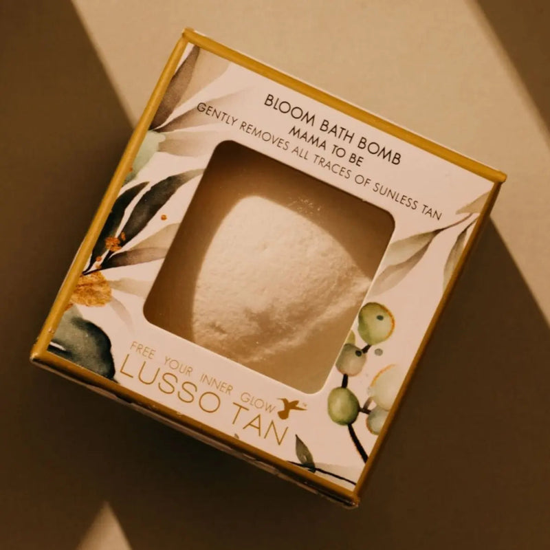 Pregnancy Safe Tan Removing Bath Bomb - Bloom