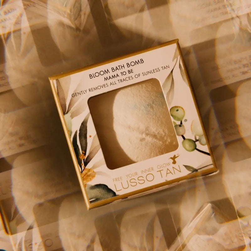 Pregnancy Safe Tan Removing Bath Bomb - Bloom
