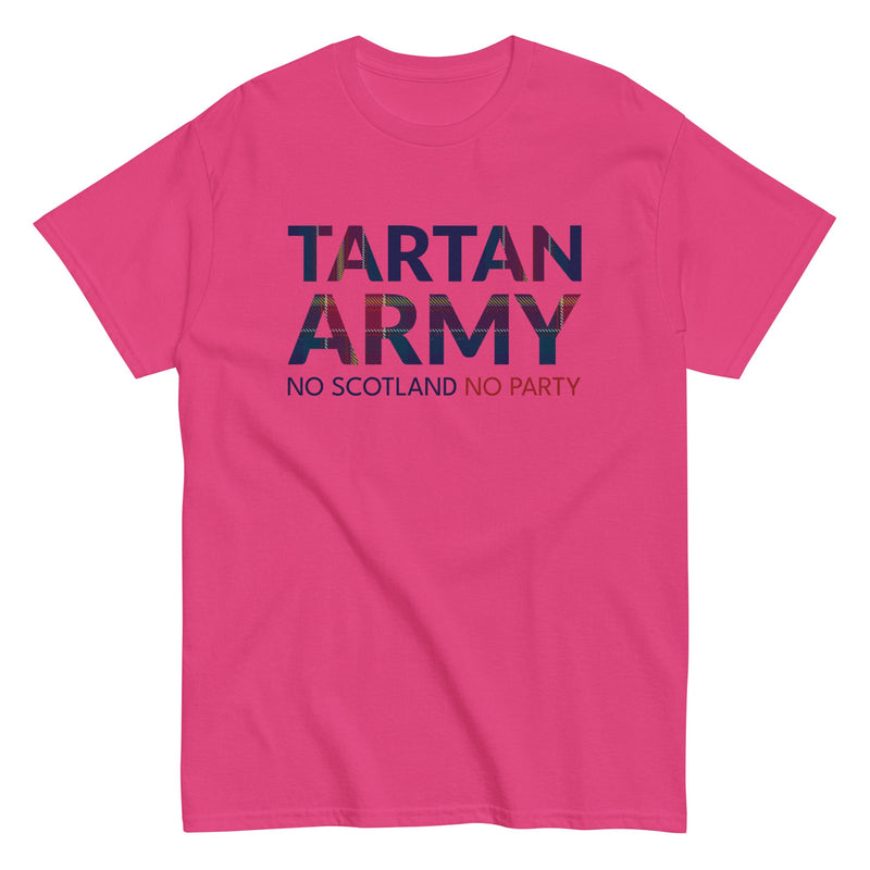 Scotland World Cup Shirt – Tartan Army No Scotland No Party 2026 Unisex T-Shirt