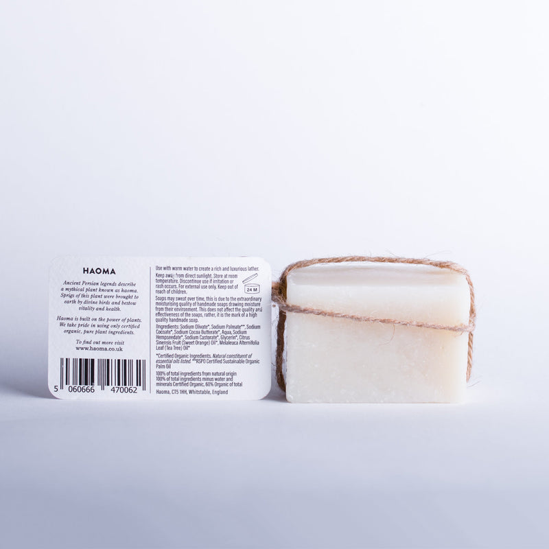 Handmade Tea Tree & Orange Soap