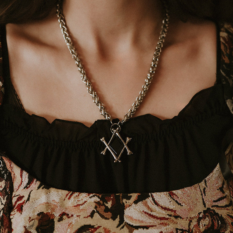 The Obsidian Marrow Necklace