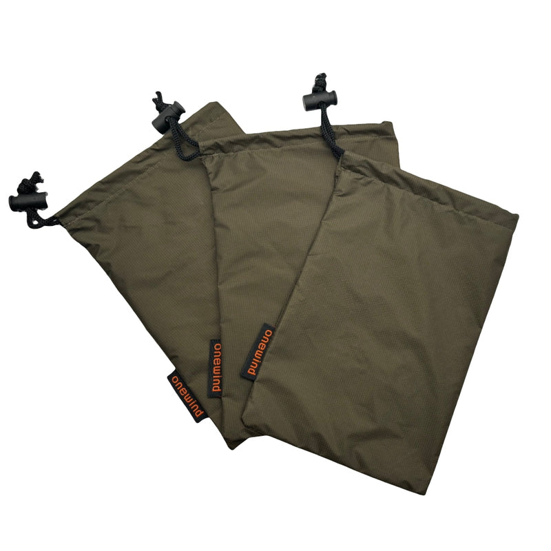 Onewind Outdoors Tent Stake Stuff Sack- 3pcs