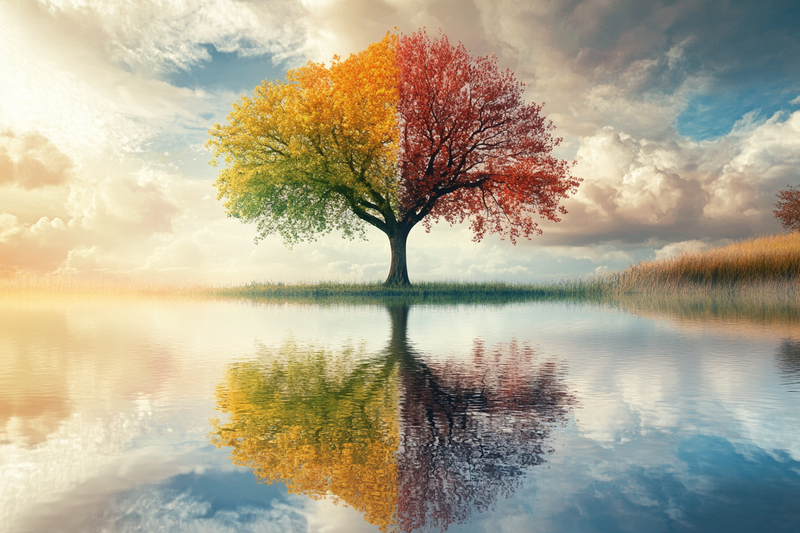 The Changing Seasons Canvas