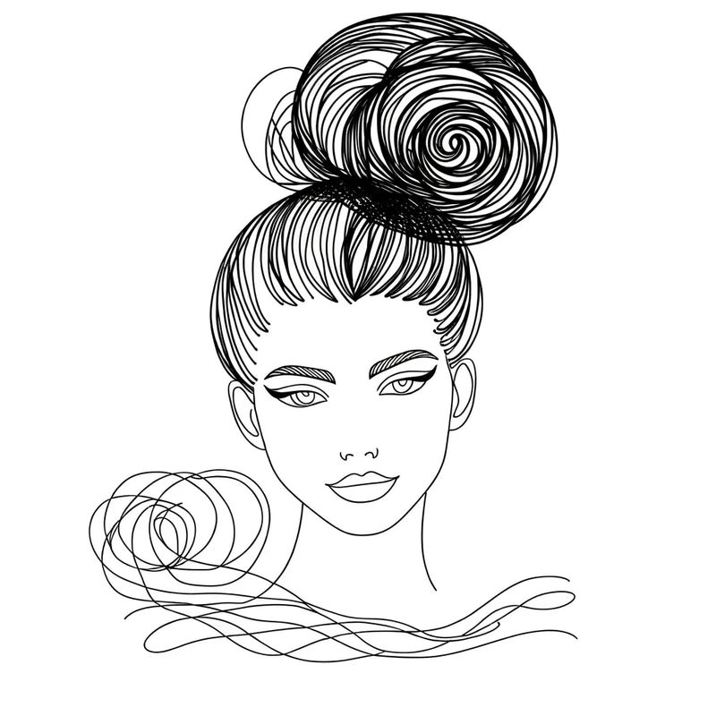 The Elegant Bun Canvas