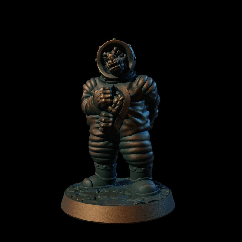 Three Kobolds In A Spacesuit