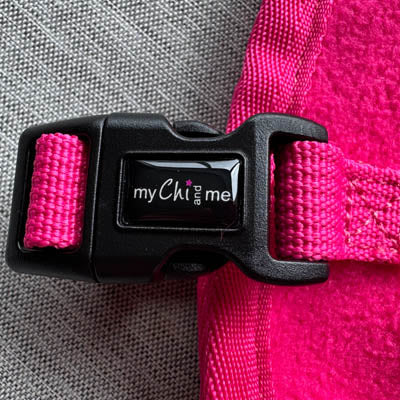 Tiny Toastie Water Repellent Fleece Dog Coat by My Chi and Me Dusky Blue