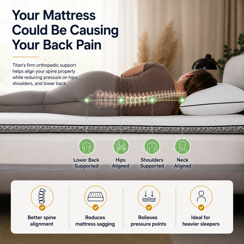 Brightr®  Titan 2 in 1 Mattress Topper