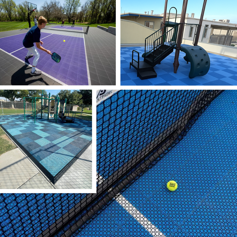 Modular Multi Sport Playground Tiles