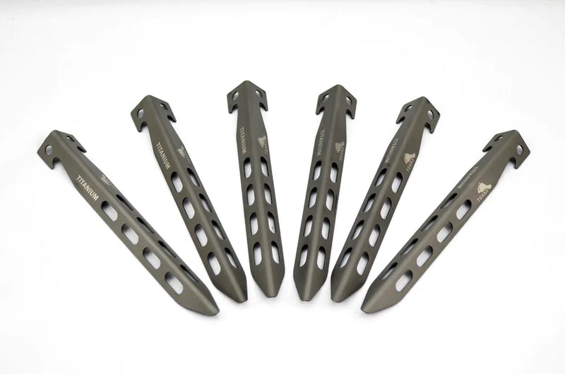 Toaks Titanium Large V-Shaped Tent Pegs (6 pack)