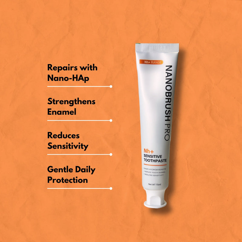 Nh+ Sensitivity Kit (ToothBrush + Toothpaste + Serum)