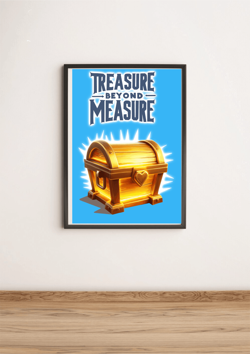 Treasure Chest Art Print – “Treasure Beyond Measure”