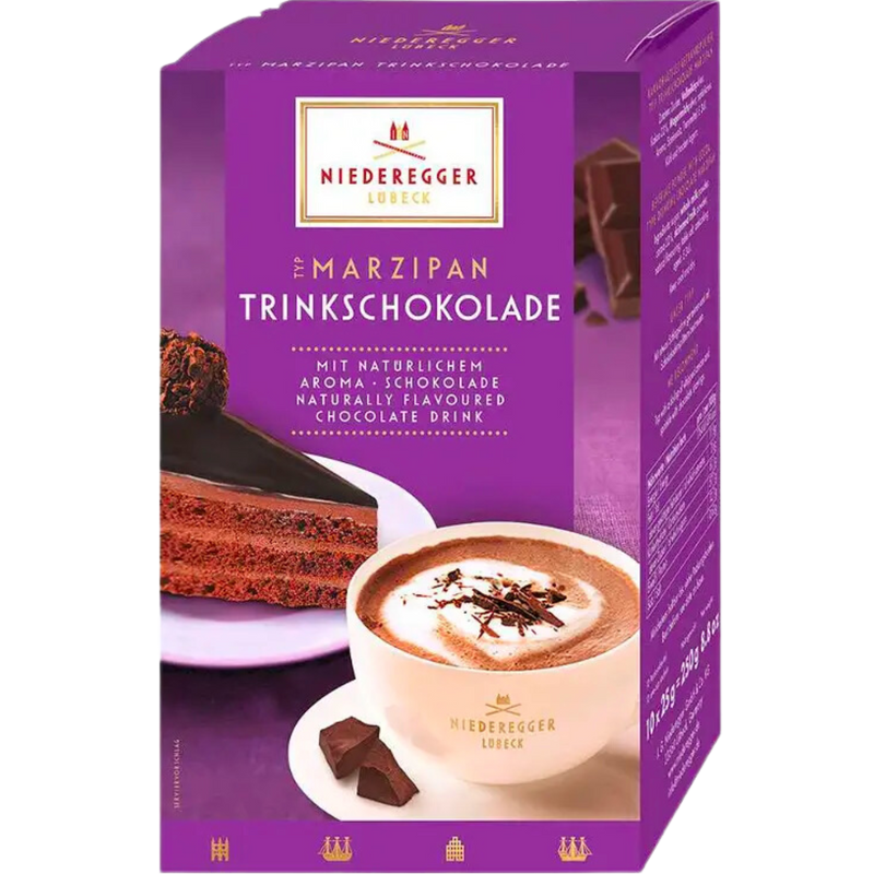 Niederegger | Marzipan Hot Chocolate | 10 Sachets | BB 21.4.26