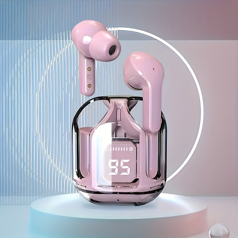 True Wireless Earbuds with Bluetooth - Hi-Fi Stereo Sound Sports Headphones for Mobile Phones, Running, Workouts