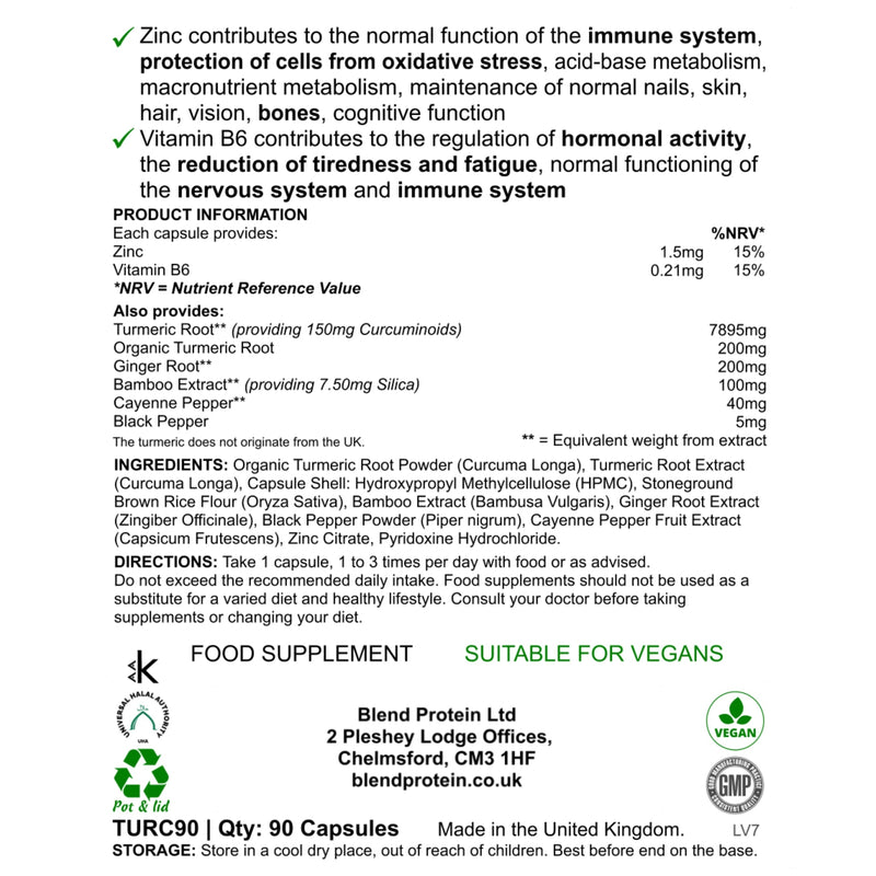 Turmeric Extract Capsules