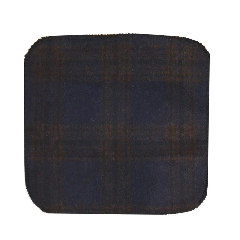 281 - Men's Herringbone Tweed Wool Tie & Hankerchief 2"