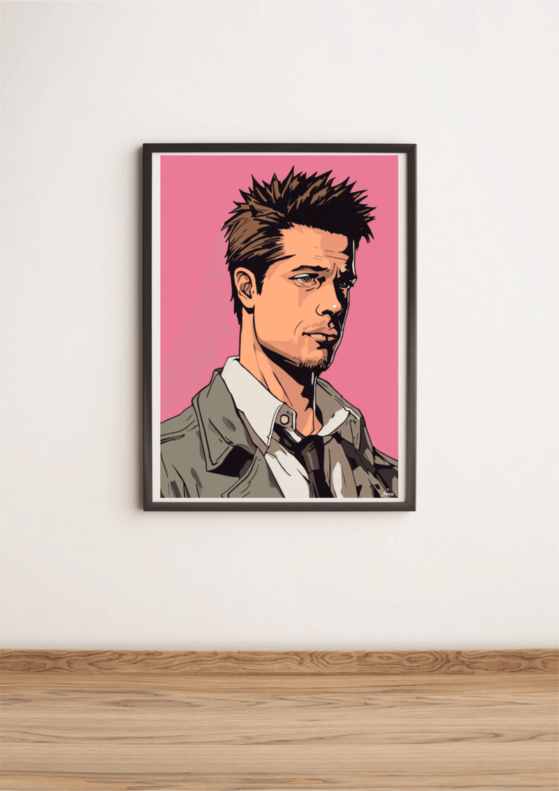 Tyler Durden Art Print | Fight Club Poster | A3 A4 A5 Sizes