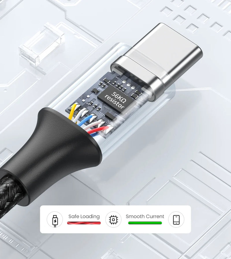 UGREEN 3A USB type to USB C Charging Cable - Quick Charge 3.0 - 2.0