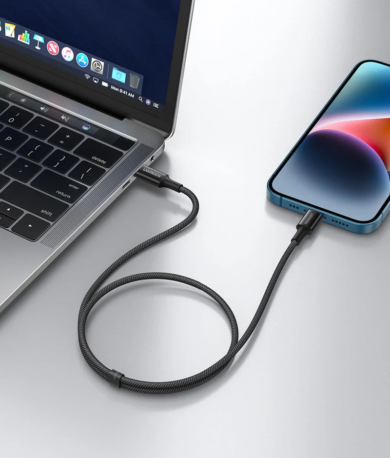 UGREEN MFi-Certified charging USB C to Lightning Cable for iPhone & iPad