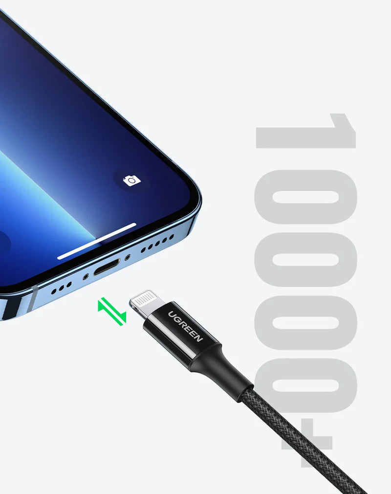UGREEN MFi-Certified charging USB C to Lightning Cable for iPhone & iPad