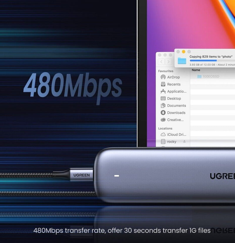 UGREEN PD 100W Aluminium Housing Type C to Type C USB Cable Universal