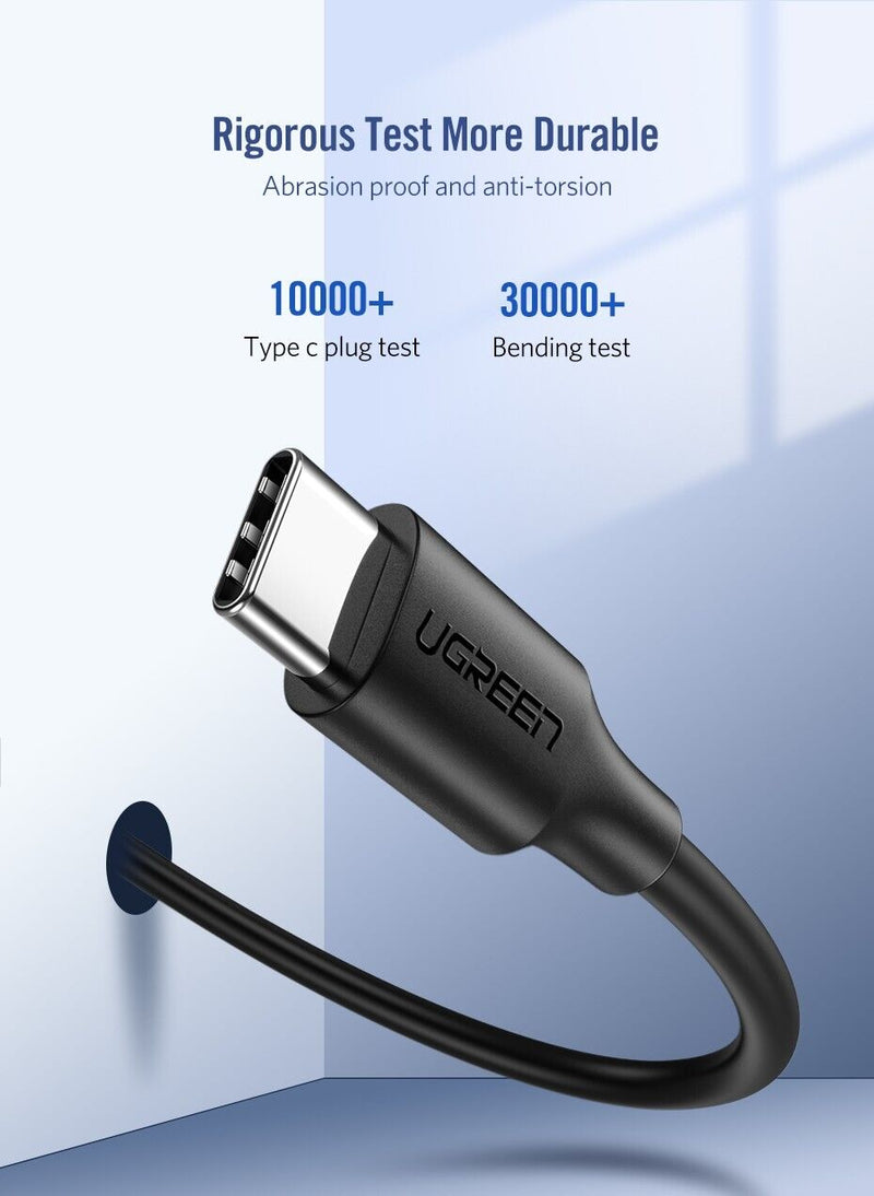 UGREEN PD 60W Fast Charging PVC Type C to Type C USB Cable