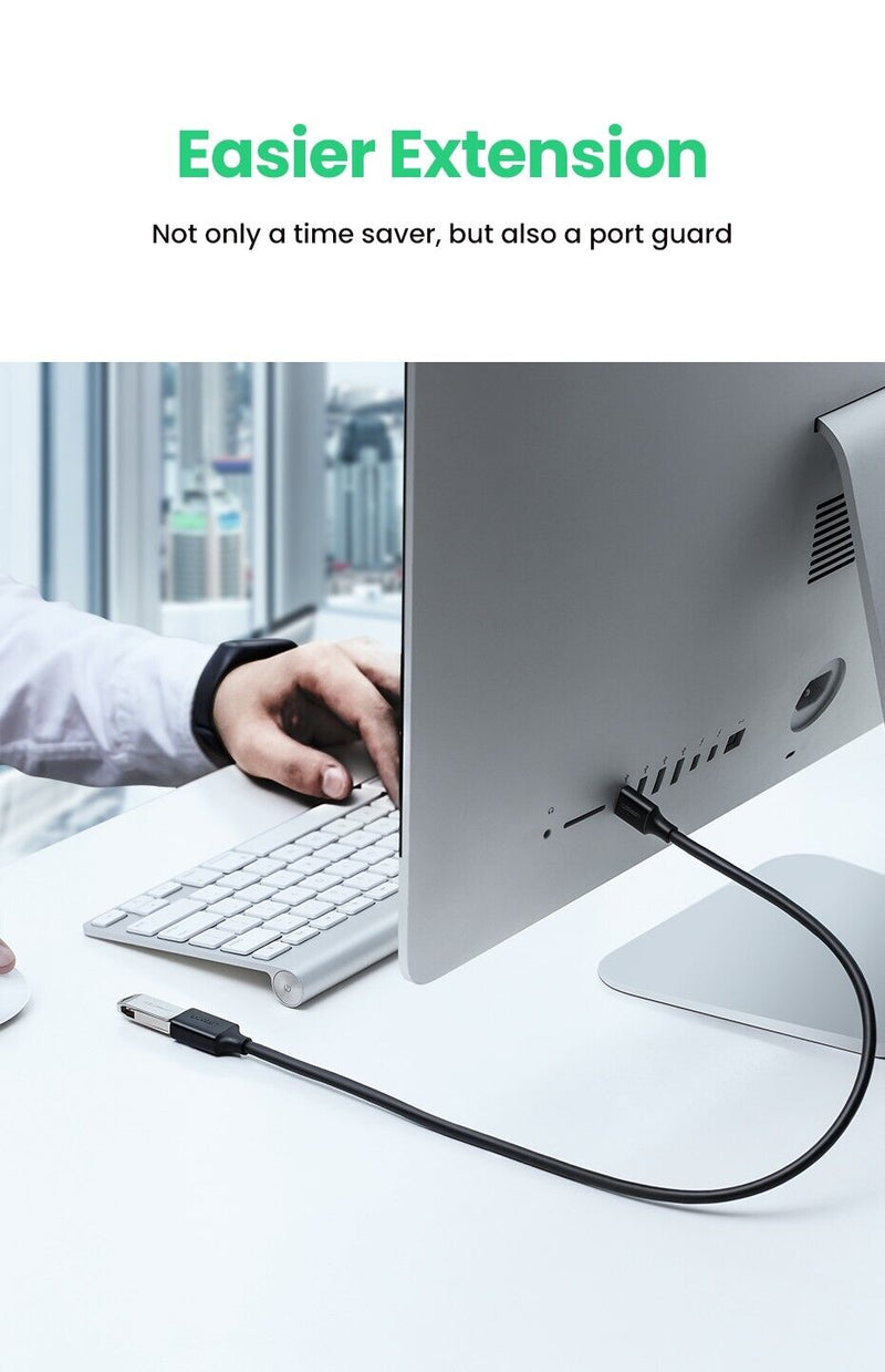 UGREEN USB 3.0 Extension Cable with up to 5Gbps data transfer speeds