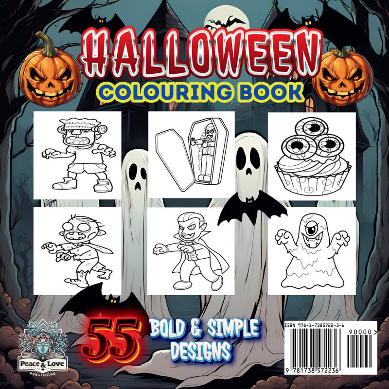 Halloween Colouring Book