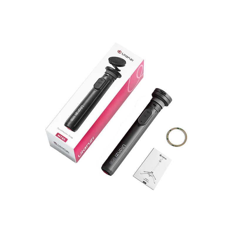Ulanzi MT85 Torch Master Snap V2 Portable Phone and Camera Magnetic Tripod (Black)