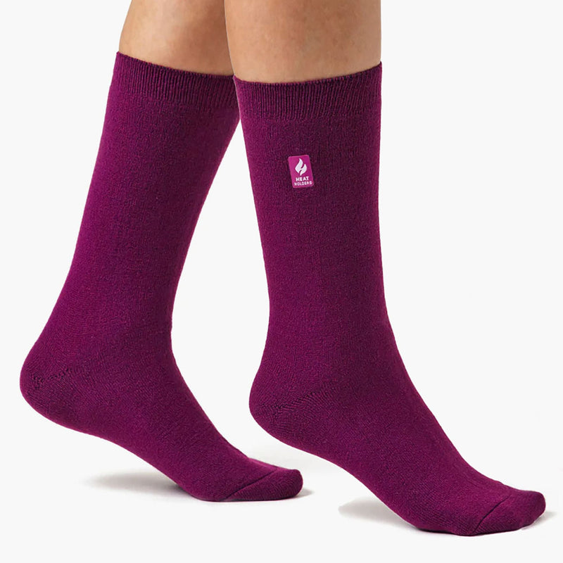 Ladies Ultra Lite Extra Thin 1.0 TOG Casual Thermal Socks (Multipack Options)