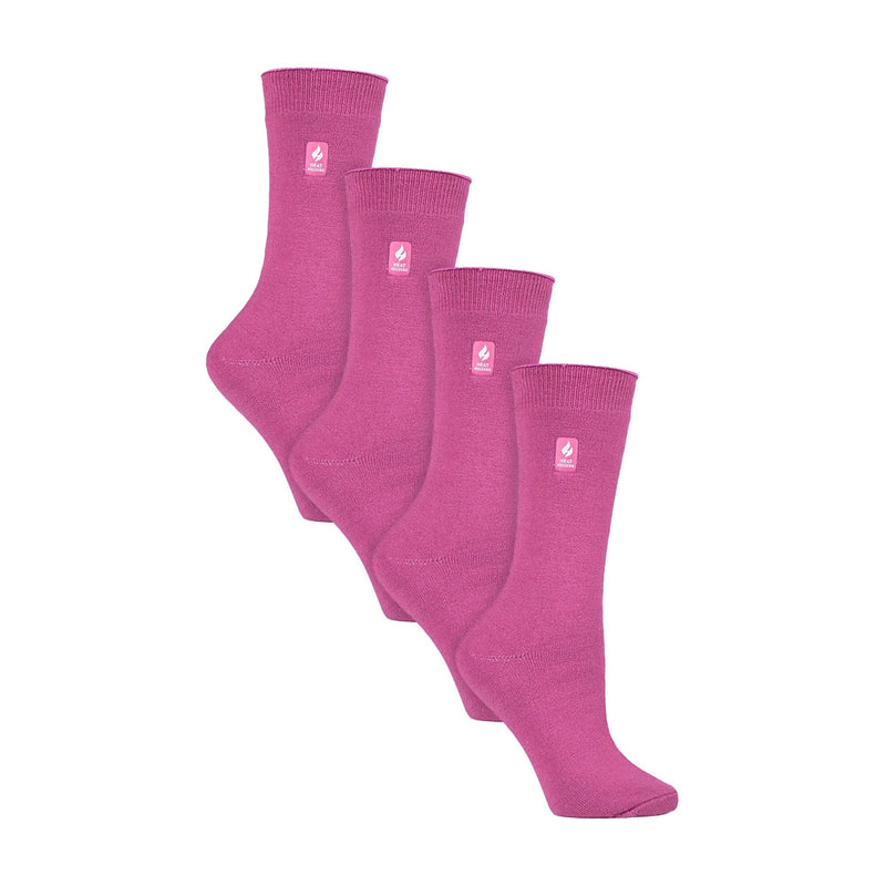 Ladies Ultra Lite Extra Thin 1.0 TOG Casual Thermal Socks (Multipack Options)