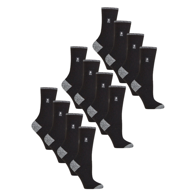 Ladies Ultra Lite Extra Thin 1.0 TOG Casual Thermal Socks (Multipack Options)