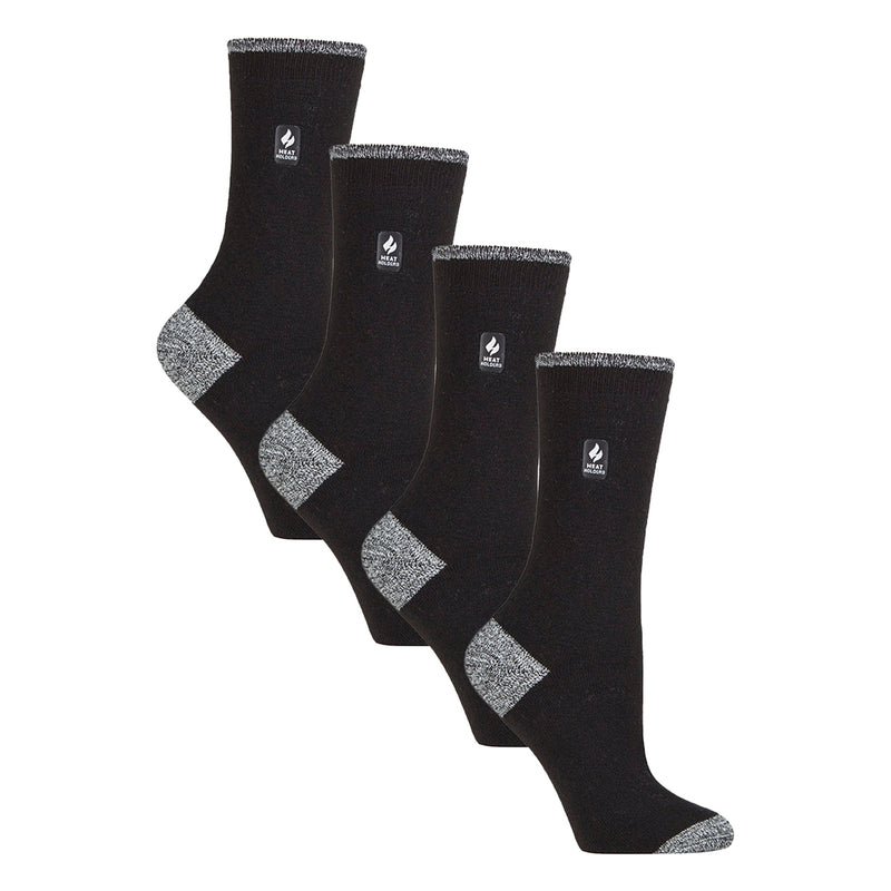 Ladies Ultra Lite Extra Thin 1.0 TOG Casual Thermal Socks (Multipack Options)