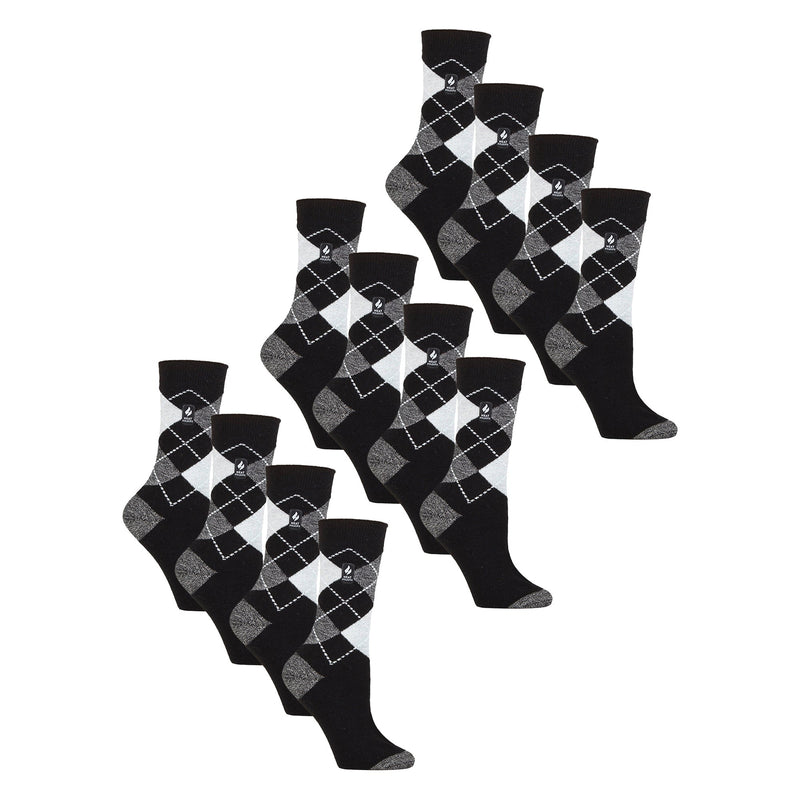 Ladies Ultra Lite Extra Thin 1.0 TOG Casual Thermal Socks (Multipack Options)