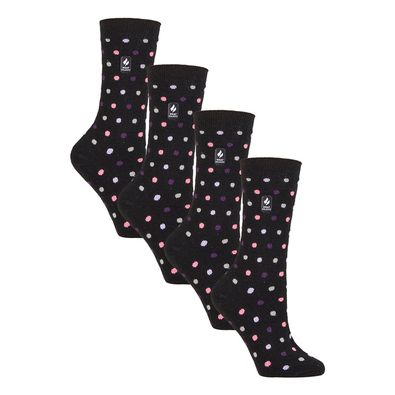 Ladies Ultra Lite Extra Thin 1.0 TOG Casual Thermal Socks (Multipack Options)
