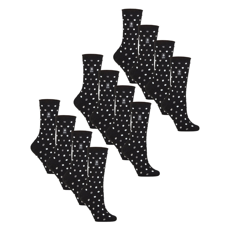 Ladies Ultra Lite Extra Thin 1.0 TOG Casual Thermal Socks (Multipack Options)