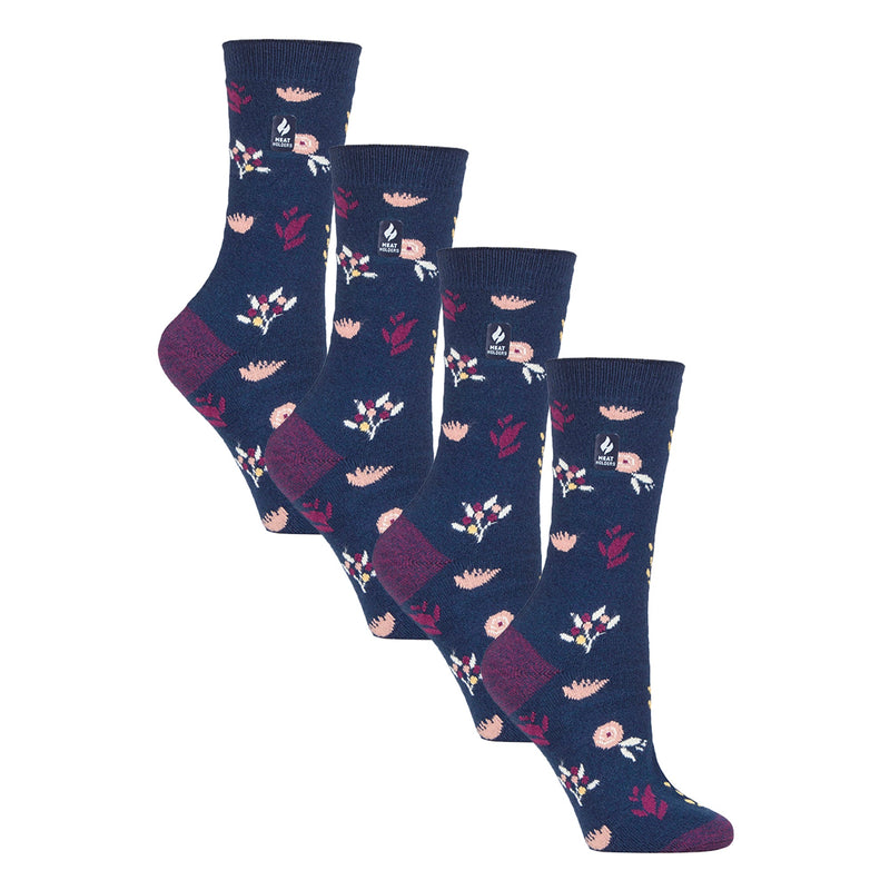 Ladies Ultra Lite Extra Thin 1.0 TOG Casual Thermal Socks (Multipack Options)