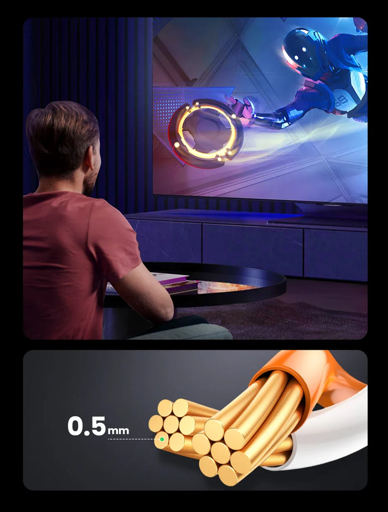 Ugreen Cat6 Ethernet Cable - 1000 Mbps - up to 3 Metres