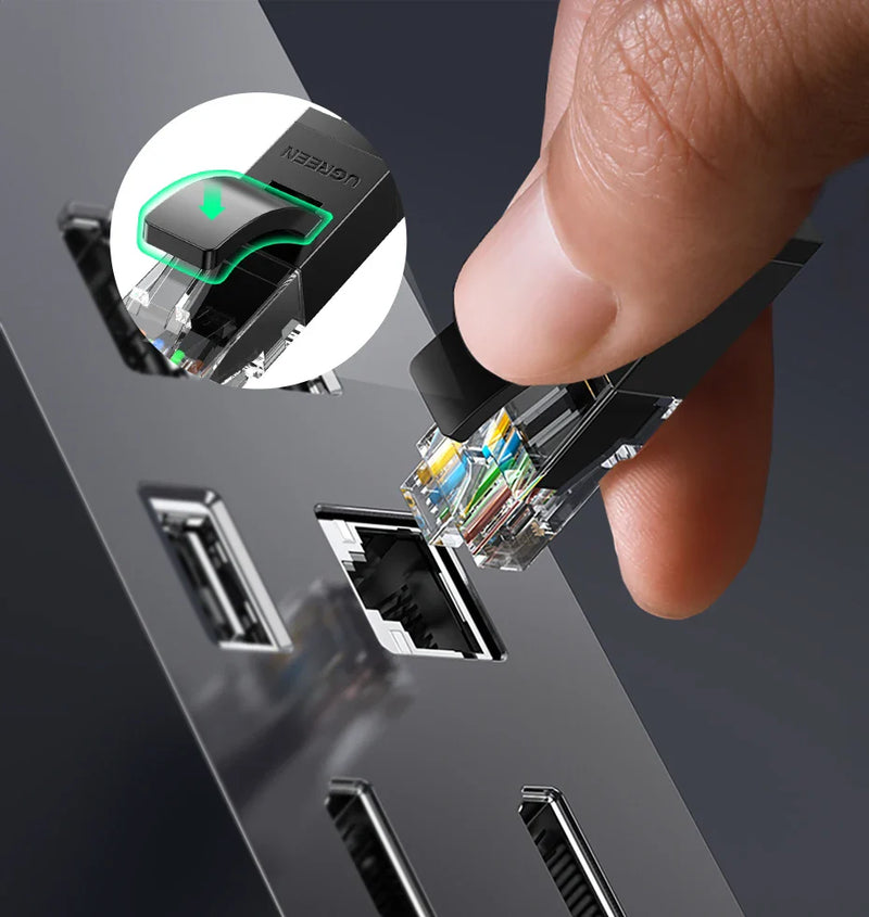 Ugreen Cat6 Ethernet Cable - 1000 Mbps - up to 3 Metres