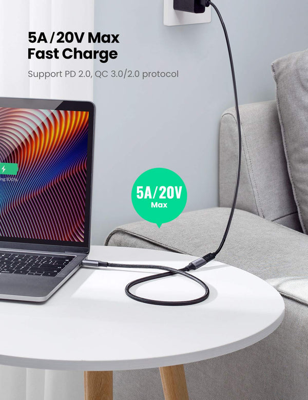 Ugreen USB-C 100W Thunderbolt Compatible 3.2 Gen 2 Extension Cable