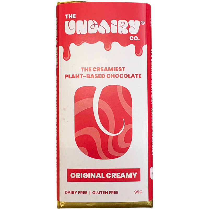 The Undairy Co | Original Creamy Milk Chocolate Bar 95g | Vegan