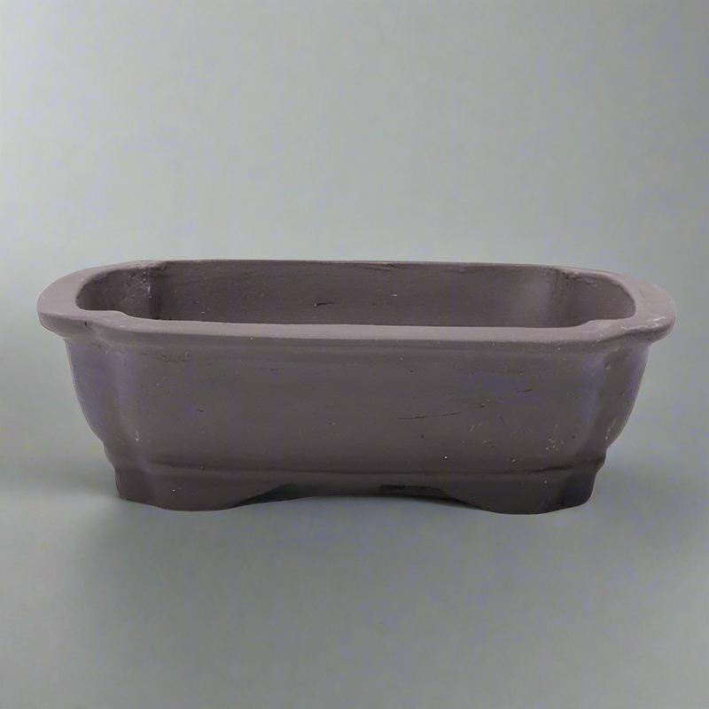 Unglazed Bonsai Pot Rectangle | 18cm x 14cm x 4cm | YB1119