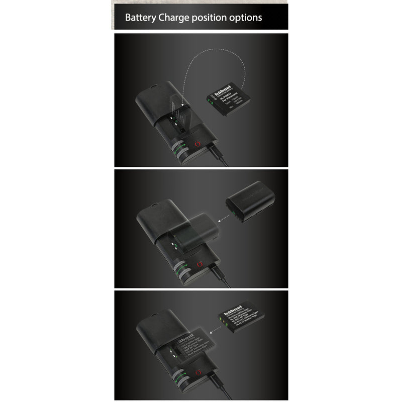 Hahnel UniPal Mini II Universal Camera USB-C Li-Ion Charger