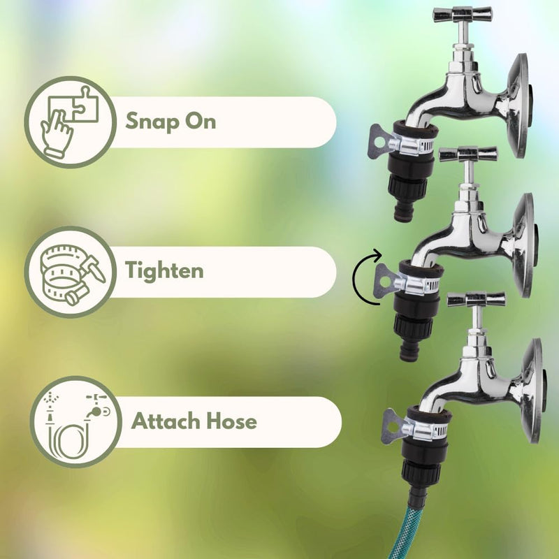 Universal Quick Connect Tap to Hose Connector