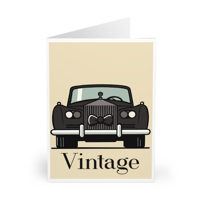 Vintage Rolls Royce Card – Luxury Greeting