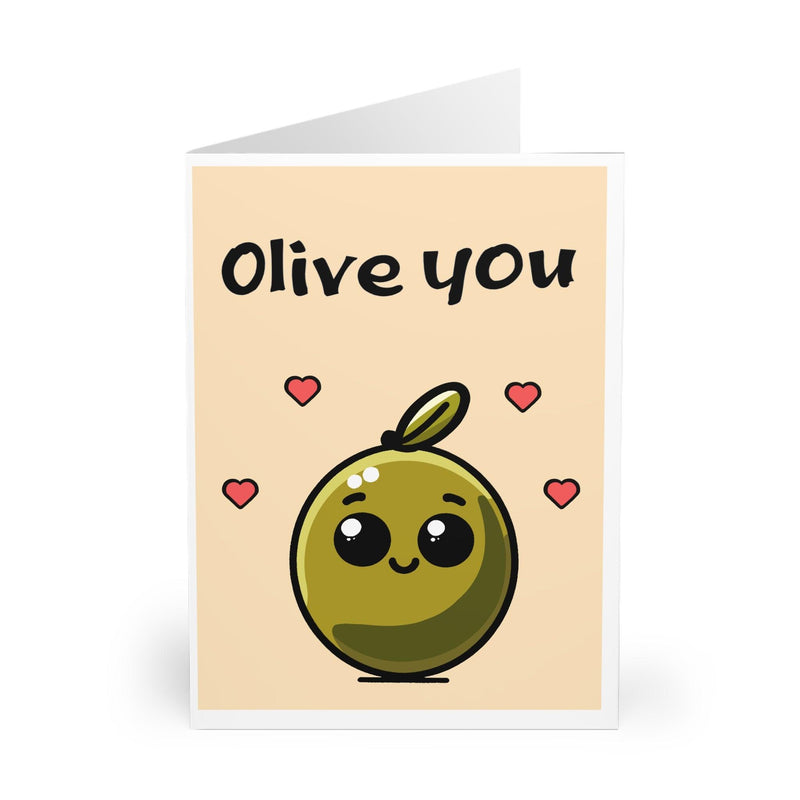 Olive You – Funny Romantic Greeting Card