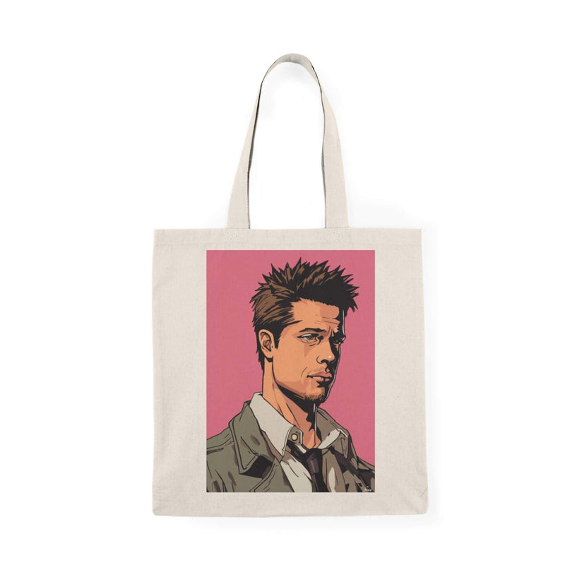 Pop Art Portrait Tote – Bold Cotton Shopper
