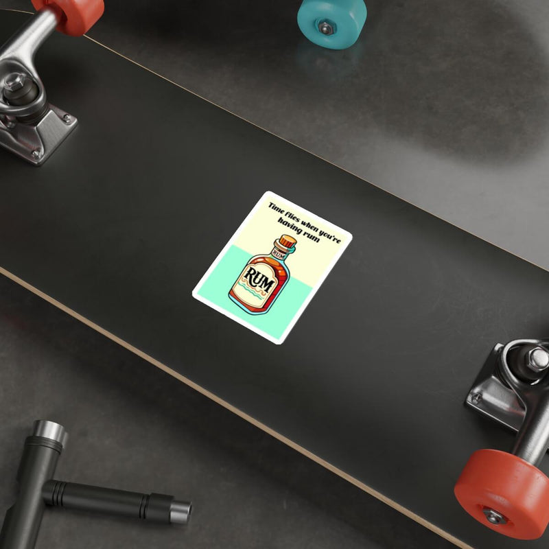 Time Flies When You’re Having Rum Sticker